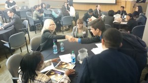 SF Fed mentors work with students to hone their resume and interview skills